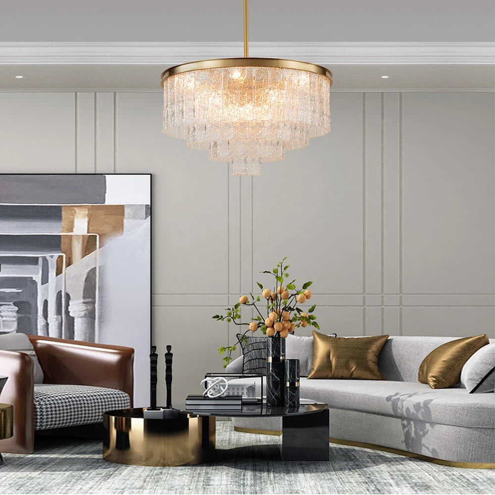 Afralia™ Glass LED Pendant Light for Modern Home Decor & Dining Table