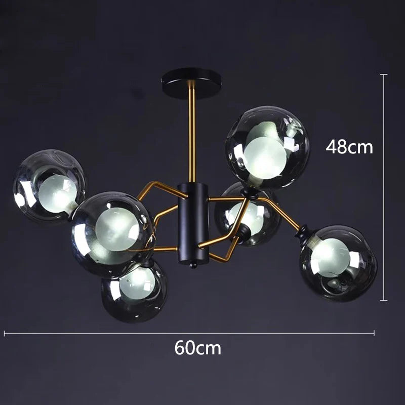 Afralia™ LED Pendant Light Chandeliers for Modern Home Decor & Dining Room Lighting