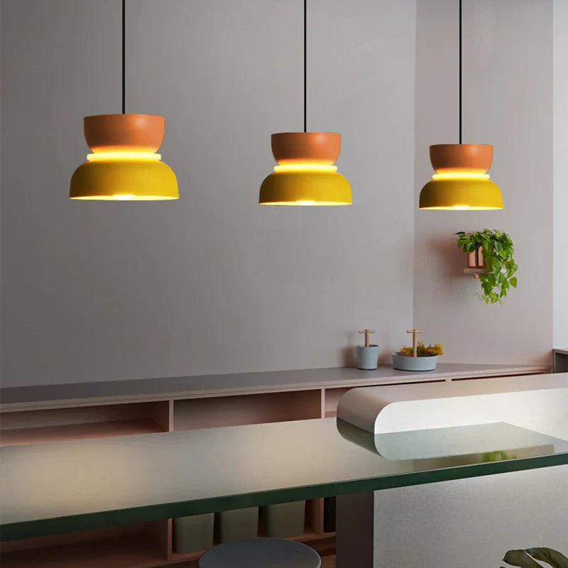 Afralia™ Macaron LED Pendant Lamp for Modern Living and Dining Spaces