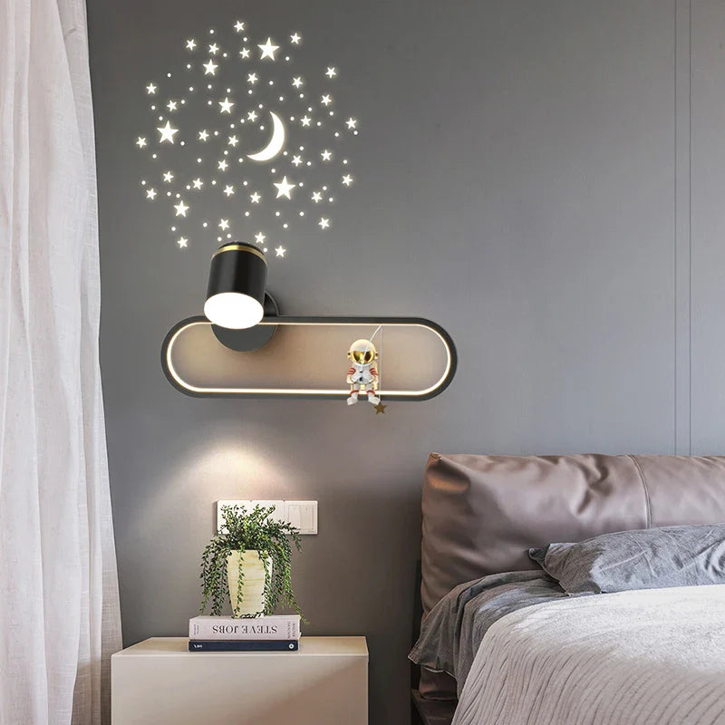 Afralia™ Starry Sky Wall Lamp for Modern Decor Bedroom and Living Room