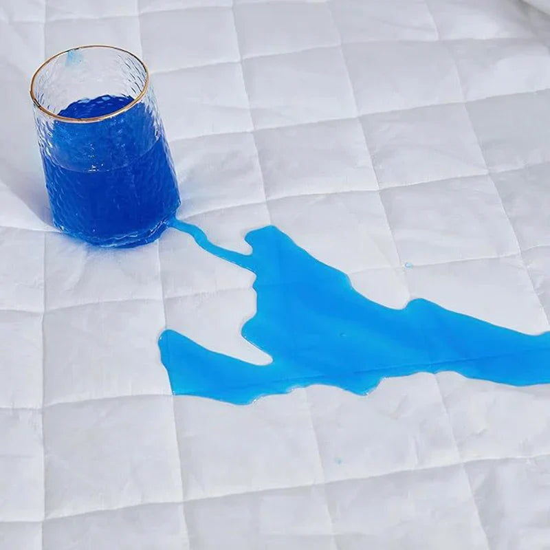 Afralia™ Quilted Waterproof Mattress Protector with Deep Pocket Fitted Sheet