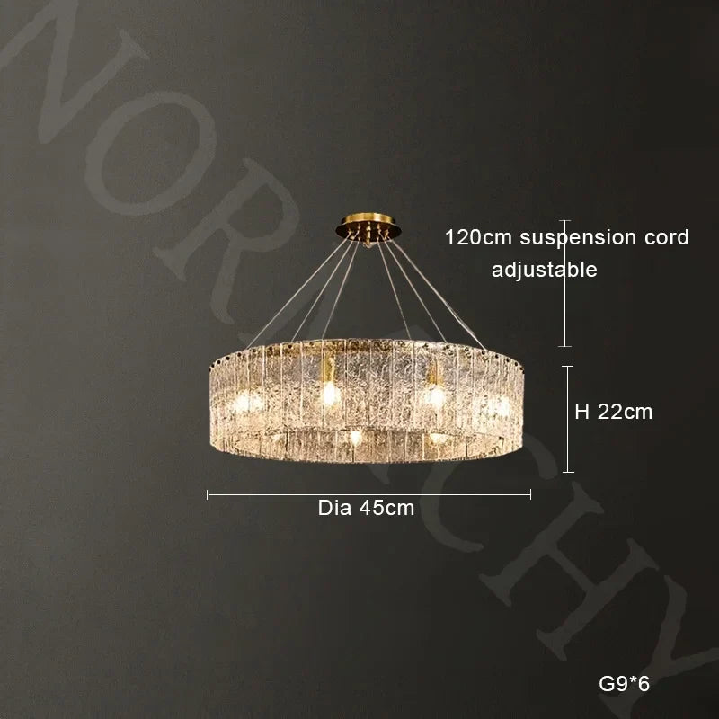 Afralia™ Modern Glass Pendant Light | Luxurious Home Decor & LED Lighting Fixture