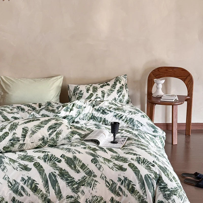 Afralia™ Floral Print Bedding Sets: Soft Comfort for All Seasons