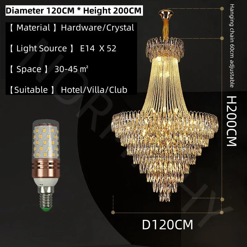 Afralia™ Crystal Chandelier for Modern Home Decor & Luxury Lighting