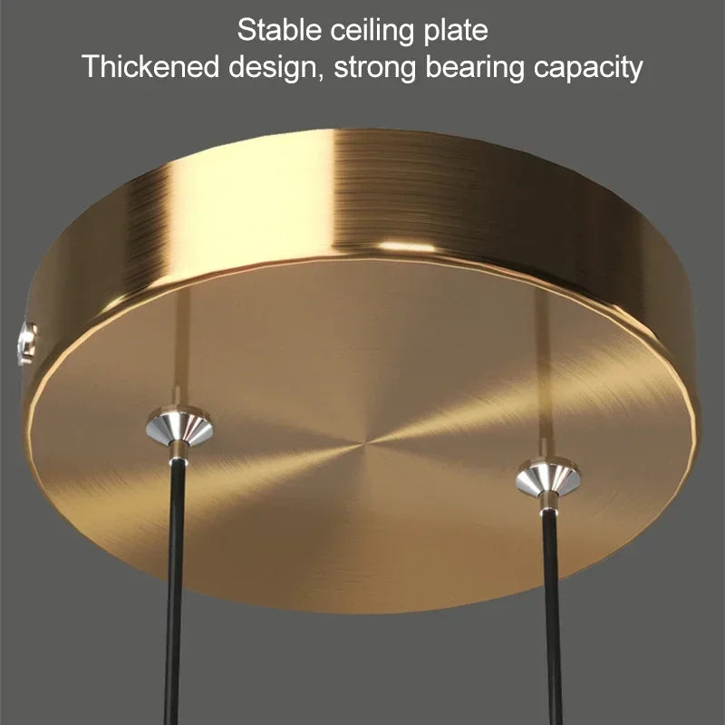 Afralia™ Nordic LED Pendant Light for Home Indoor Decor, Living Room, Bedroom, Dining Table.