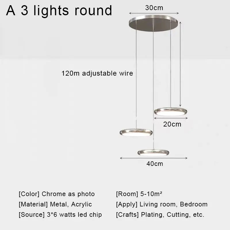 Afralia™ LED Pendant Lights for Kitchen Dining Room Home Decor