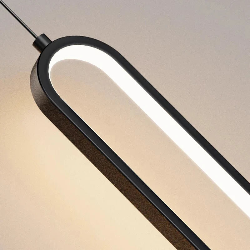 Afralia™ LED Staircase Chandeliers | Modern Pendant Light for Living Room