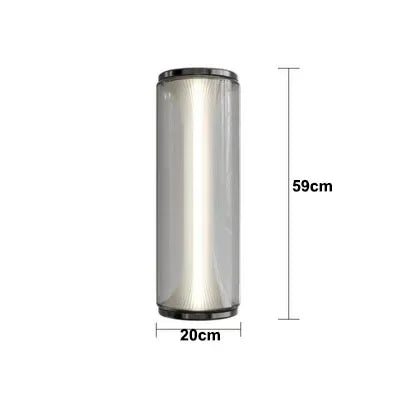 Afralia™ Modern Glass LED Floor Lamp for Home Decoration and Indoor Lighting