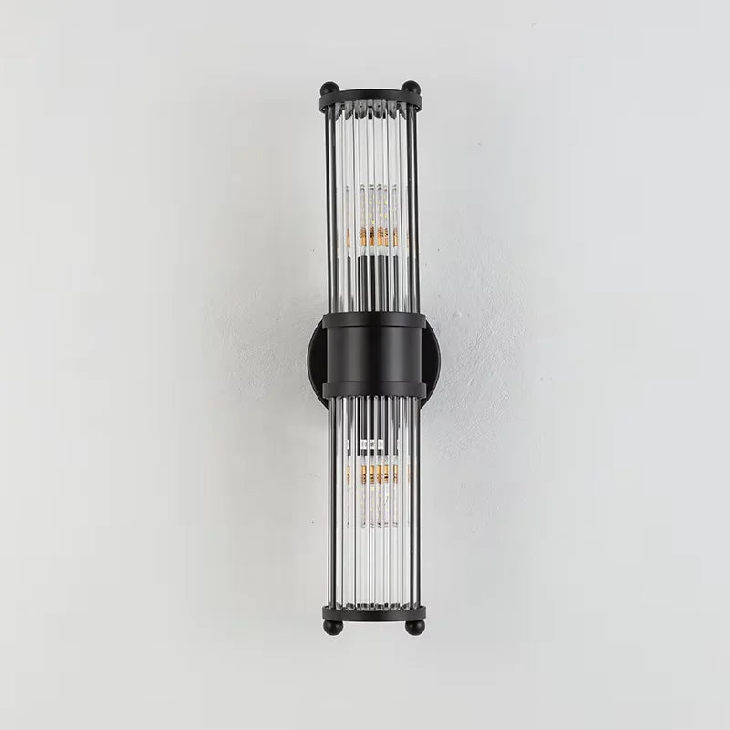 Afralia™ Glass Rod Wall Sconce Vanity Lights - Up/Down Wall Mounted Lamps