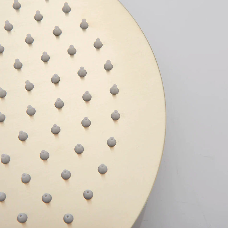 Afralia™ Ultrathin Round Rainfall Shower Head for Luxury Bath Experience