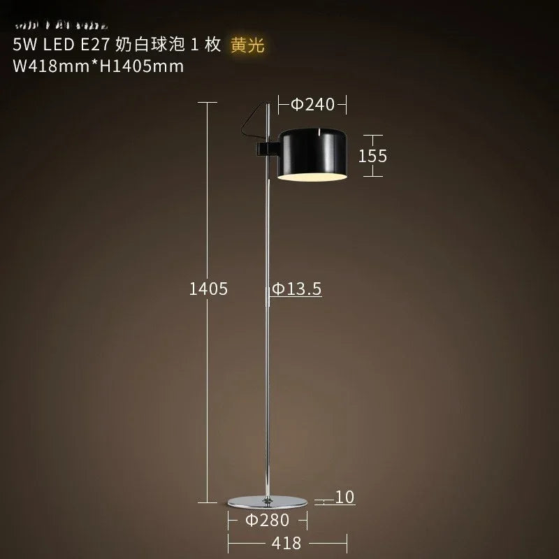 Afralia™ Modern Nordic Bedside Lamp Adjustable for Bedroom Study Room Parlor Décor