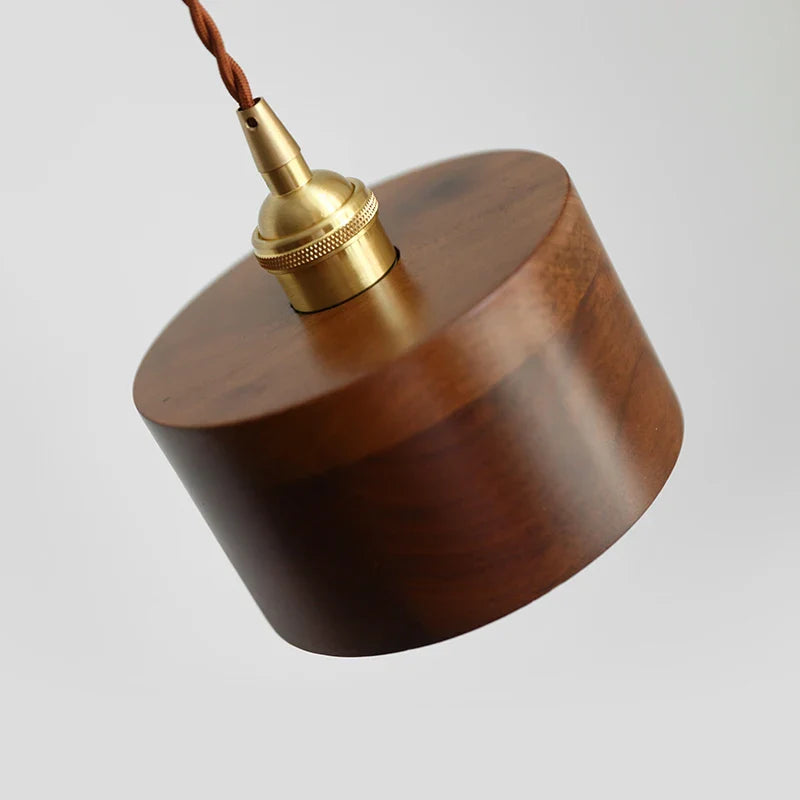 Afralia™ Nordic LED Pendant Lamp Copper Socket Adjustable Hanging Light