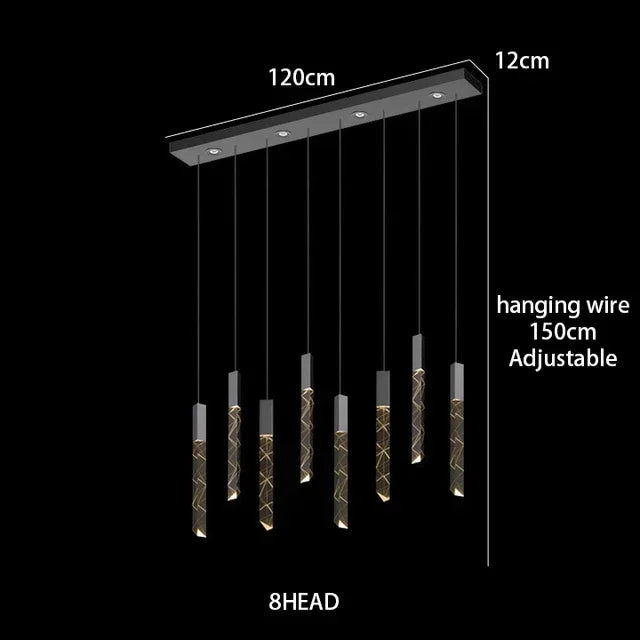 Afralia™ Crystal Chrome LED Chandelier: Luxury Duplex Stair Loft Pendant Light for Living Room