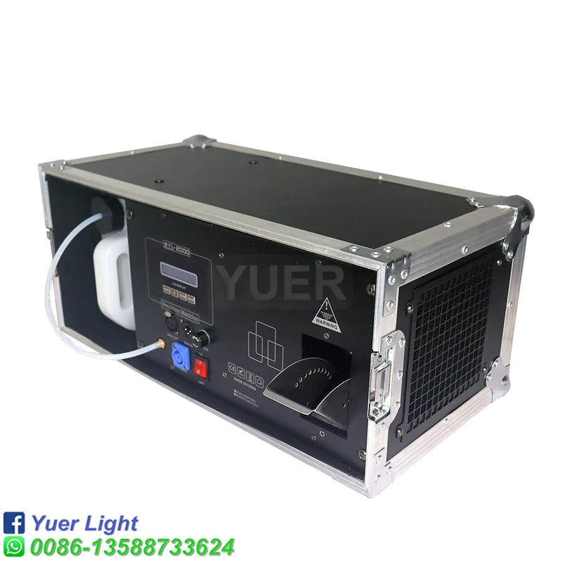 Afralia™ 2000W Haze Machine with DMX Control Remote for DJ Party Atmosphere