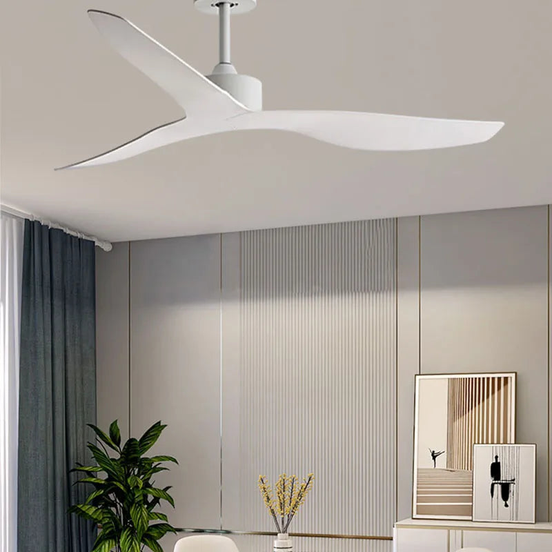 Afralia™ Industrial Wind Ceiling Fan ABS Blades Remote Control Silent Operation.