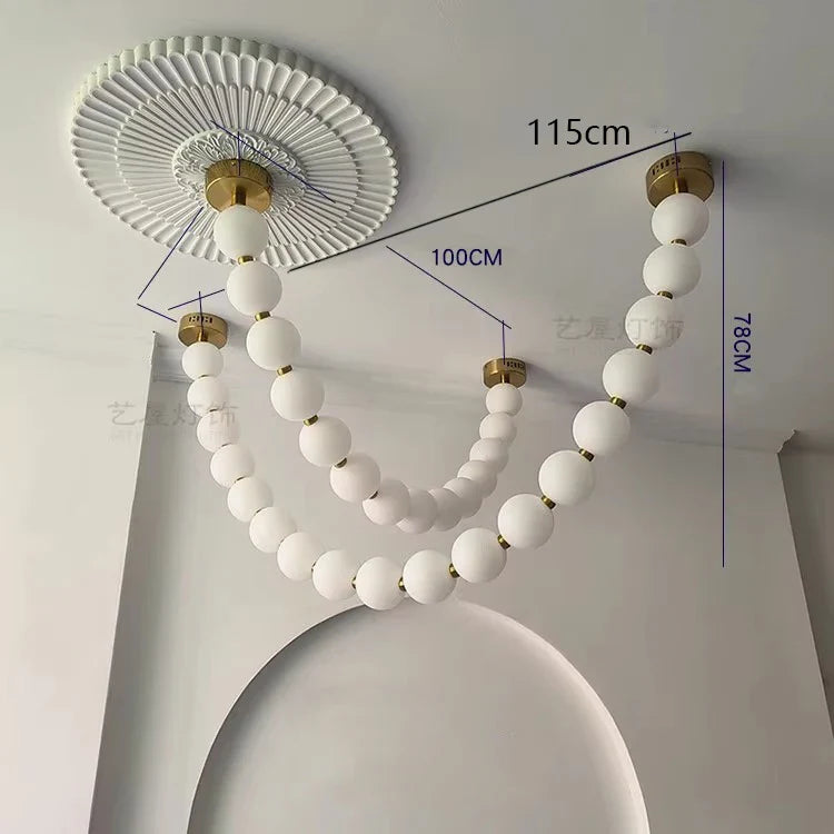 Afralia™ Modern LED Pendant Chandelier for Living and Dining Room Lighting