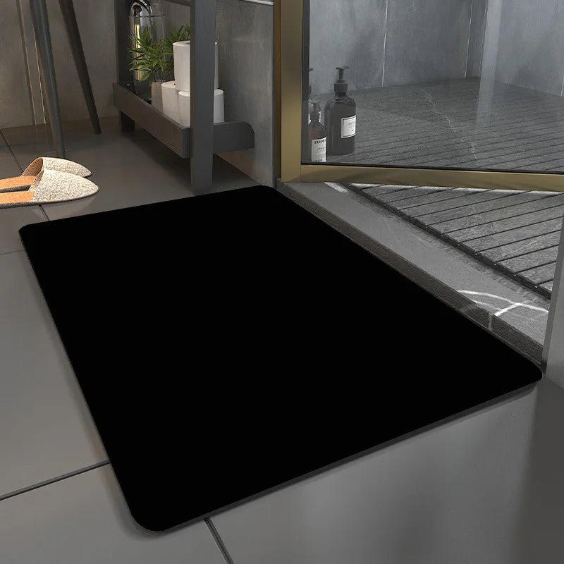 Afralia™ Solid Diatom Ooze Bath Mat: Anti-Slip, Super Absorbent, Durable, Quick-Drying