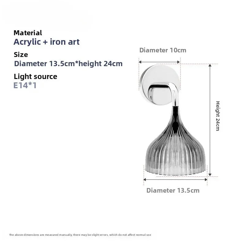 Afralia™ Nordic Cream Style Wall Lamp - Modern Small Bedside Light