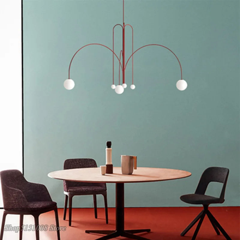 Afralia™ Branch Glass Pendant Lights for Bedroom and Living Room Decor