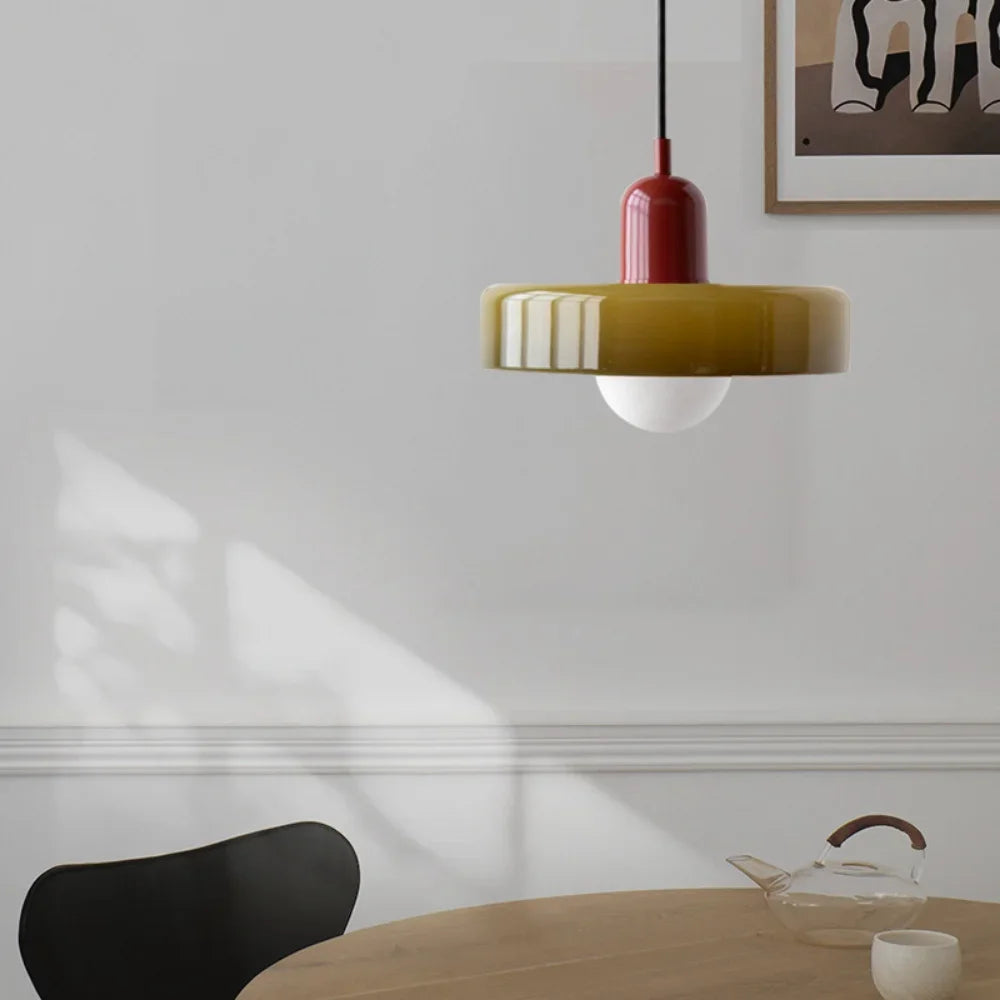 Afralia™ Cream Nordic Canteen Chandelier: Vintage Antique Pendant Lamp Light for Kitchen and Bar.