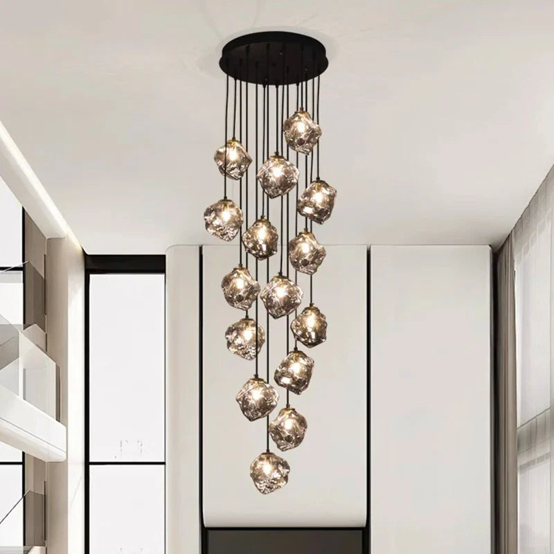 Afralia™ LED Pendant Chandeliers for Modern Home Decor and Living Room Lighting