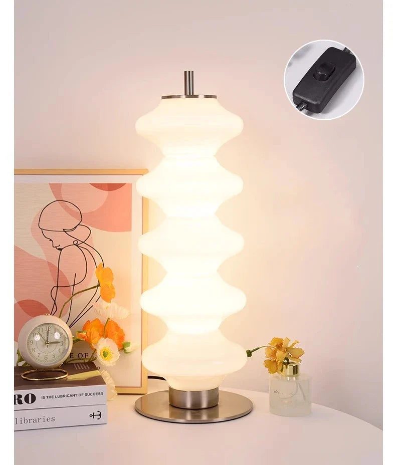 Afralia™ LED Gourd Sanding Floor Lamp: Nordic Design for Living Room, Bedroom & Shop