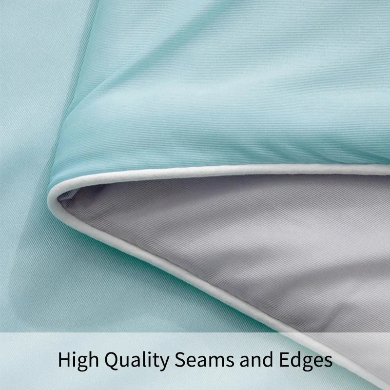 Afralia™ Double-Sided Cooling Queen Quilt: Silky Smooth Summer Comforter