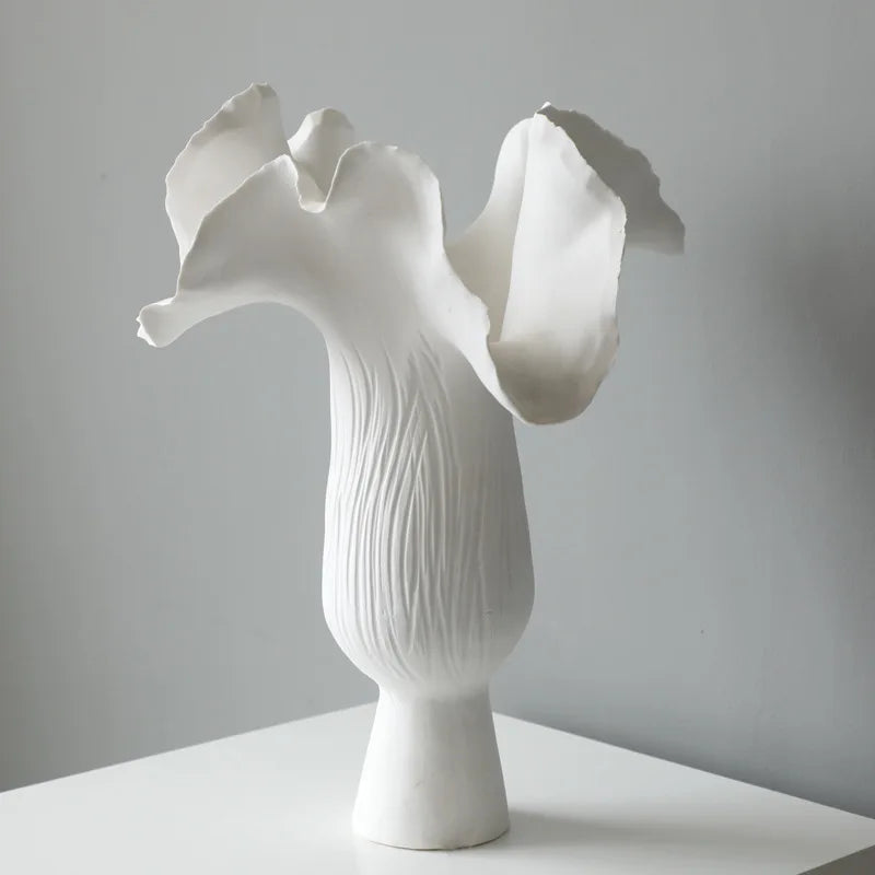 Afralia™ Ceramic Flower Vase for Home Decor and Floral Arrangements