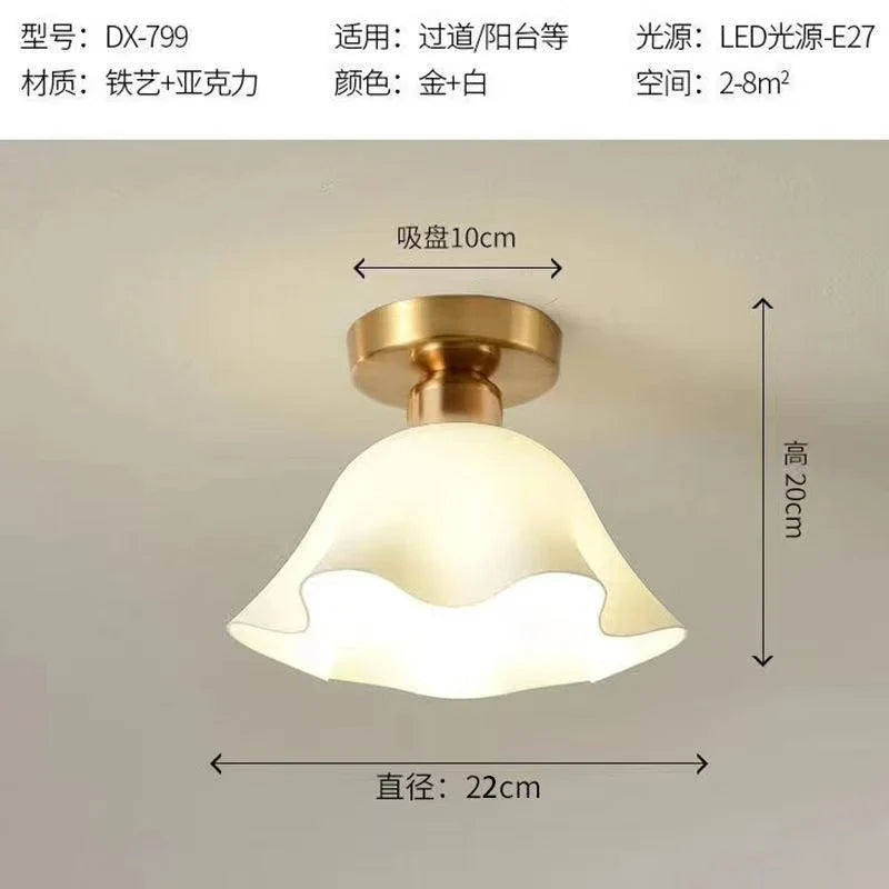 Afralia™ Modern White Chandelier Ceiling Lampshade for Kitchen, Bedroom, Aisle, and Restaurant