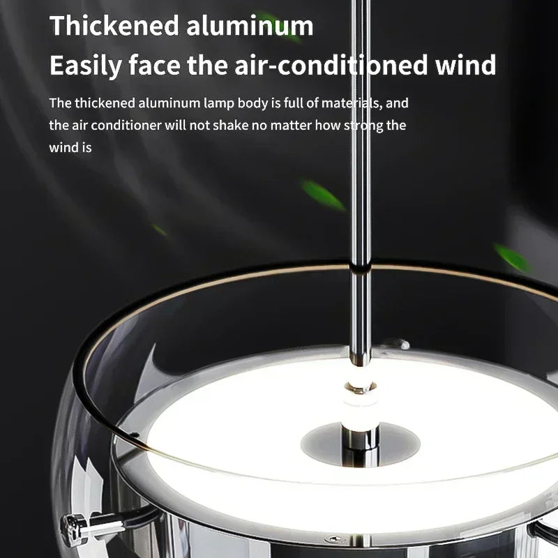 Afralia™ Glass Dining Pendant Light: Modern Minimalist Table Decor for Home Lighting