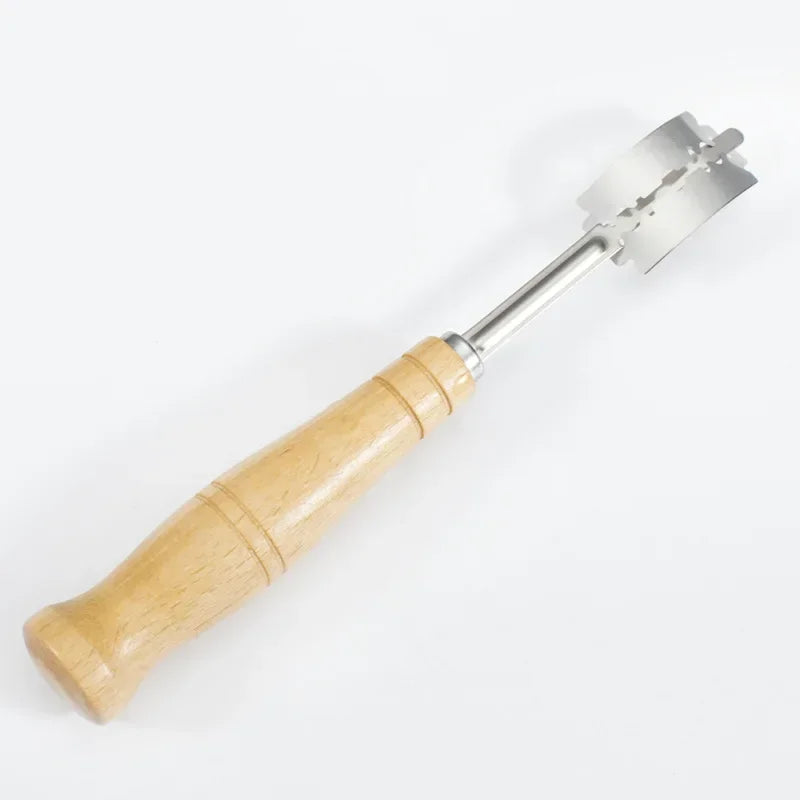 Afralia™ Bread Lame Cutter with Leather Cover and 5 Razor Blades