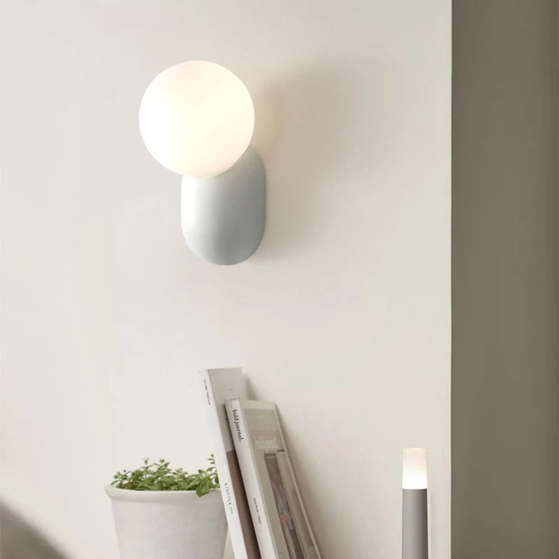 Afralia™ Nordic LED Macaron Wall Lamp V2