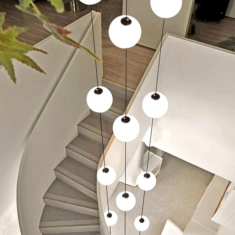 Afralia™ Modern LED Chandeliers for Dining Room Ceiling and Living Room Pendant Lights