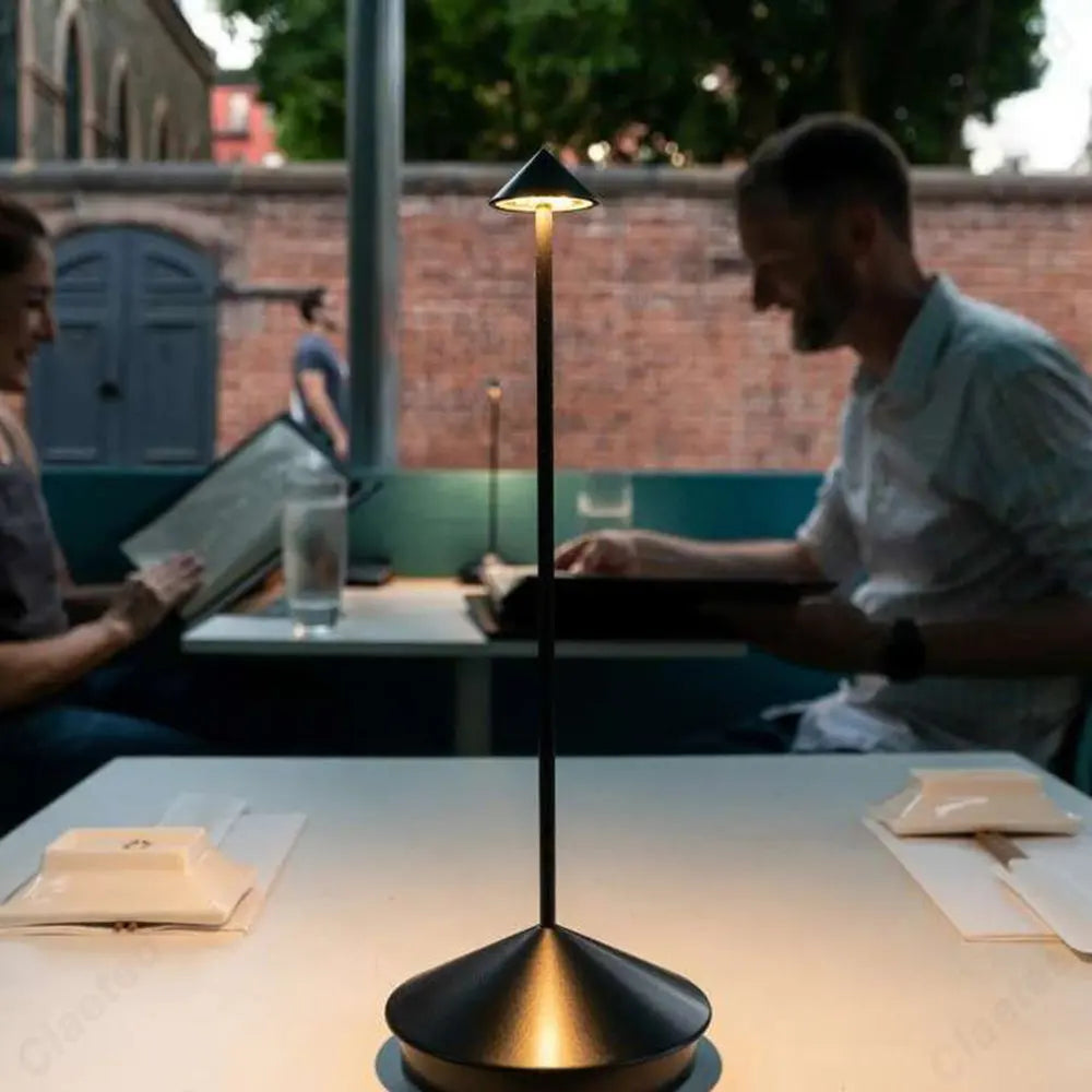 Afralia™ Touch LED Table Lamp for Dining, Bar, Bedroom, Study - Rechargeable Decor Light