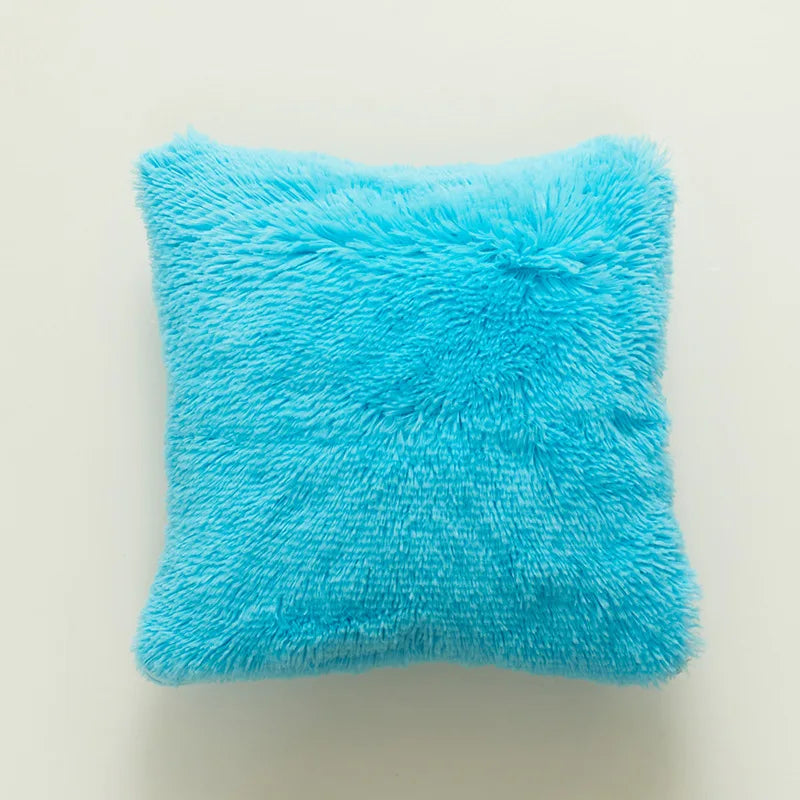 Afralia™ Sea Lion Velvet Body Pillow: Cozy Faux Fur Sofa Decor, 43x43cm Size