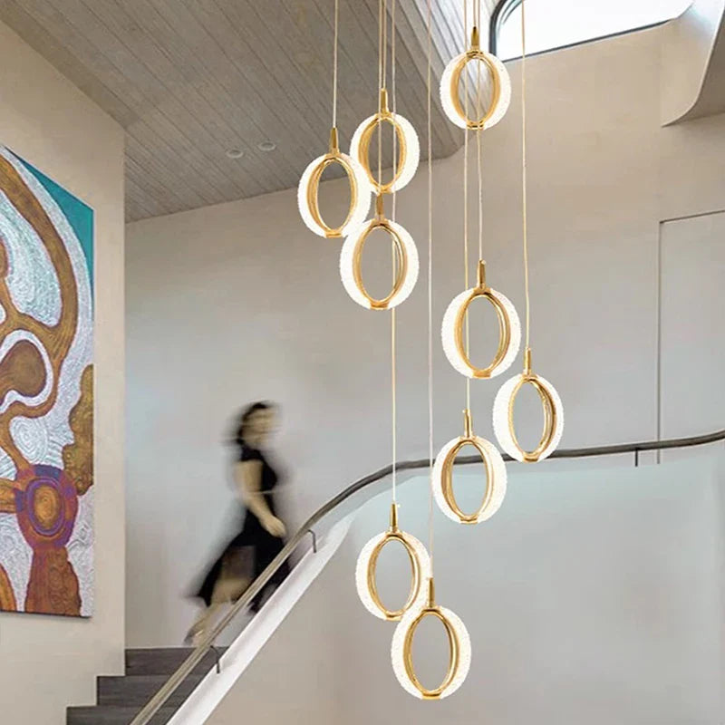 Afralia™ Vintage Pendant Ceiling Lamps Chandelier for Home Dining Room Lighting