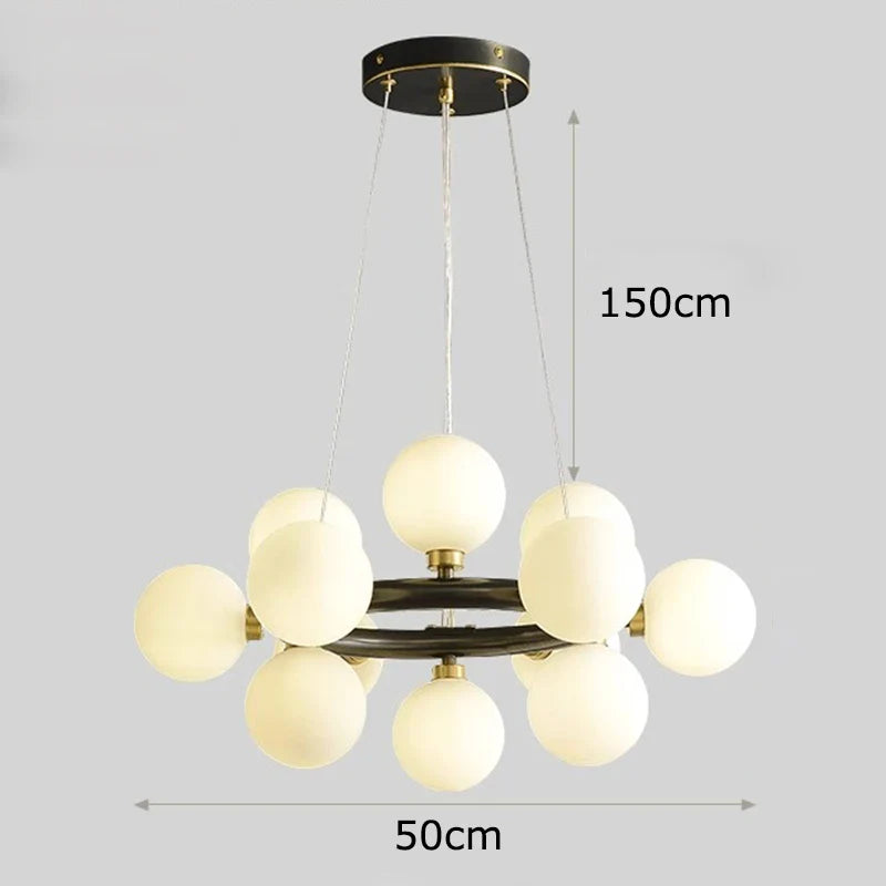 Afralia™ LED Pendant Chandeliers for Modern Living and Dining Room Lighting
