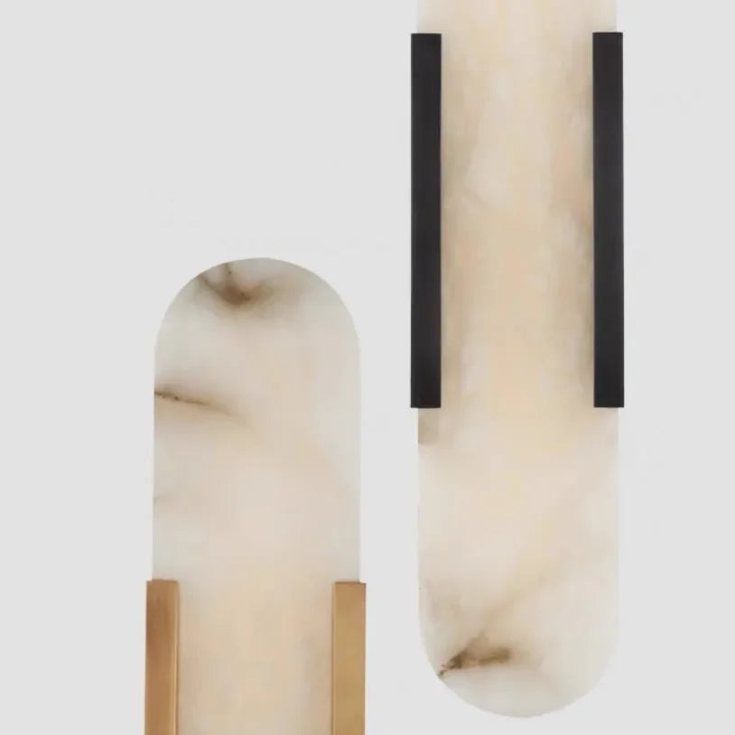 Afralia™ Marble Stone Wall Sconce - Modern Indoor Nordic Hotel Bathroom Decor