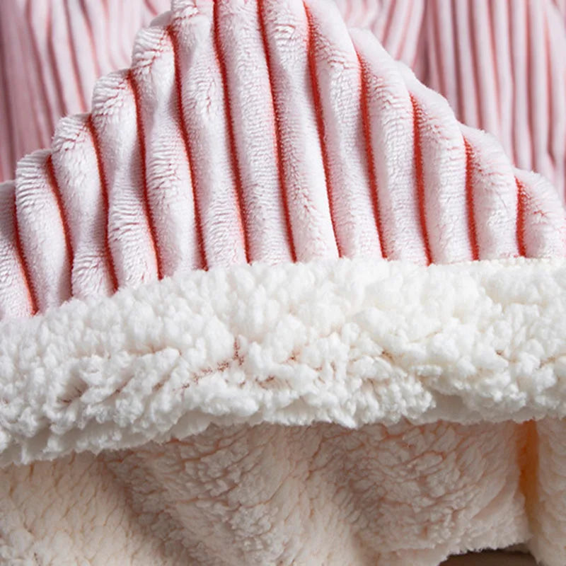 Afralia™ Cozy Nordic Wool Throw Blanket: Soft & Stylish for Office, Sofa, or Shawl