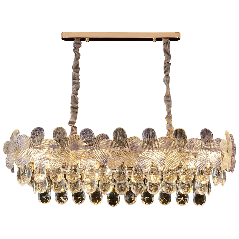 Afralia™ Crystal Chandelier: French Cream Style Light Luxury for Living Room and Master Bedroom