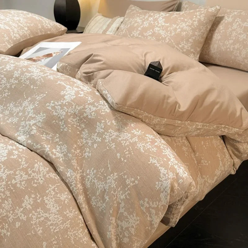 Afralia™ Cotton Three-Layer 3Pcs Bedding Set - Soft, Breathable, and Comfortable