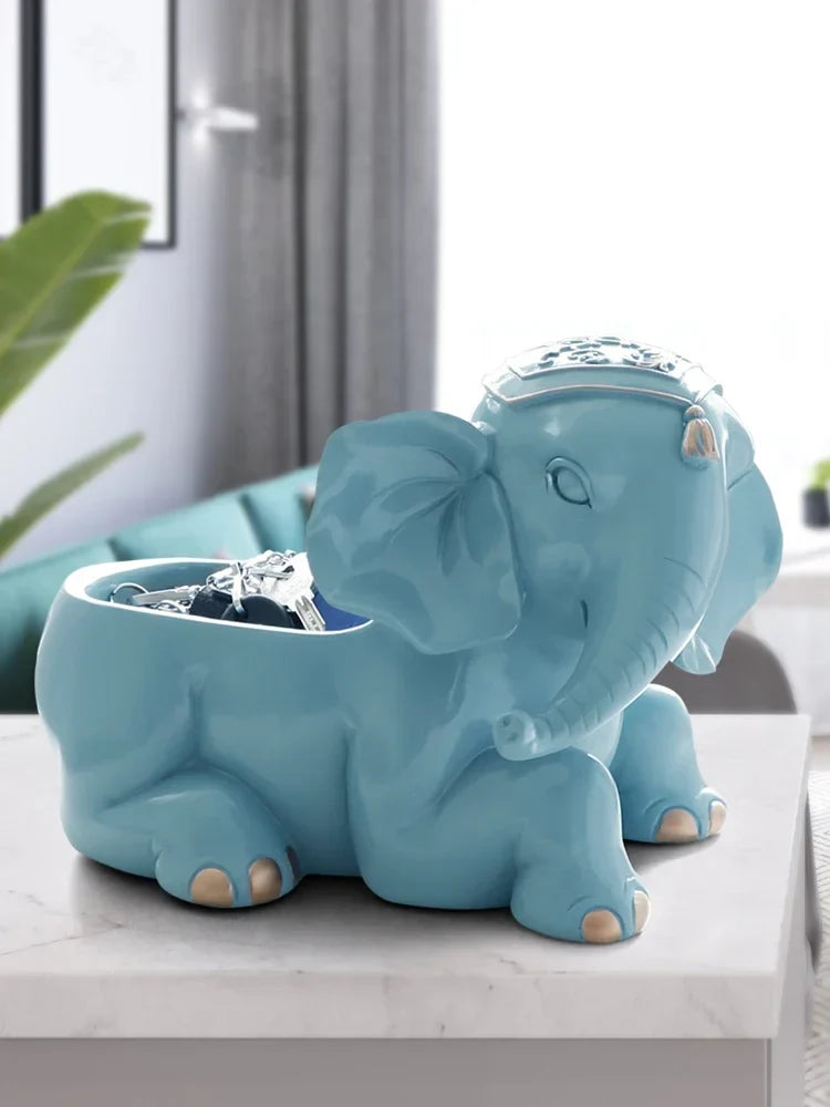 Afralia™ Elegant Resin Deer Key Storage & Home Decoration Ornaments