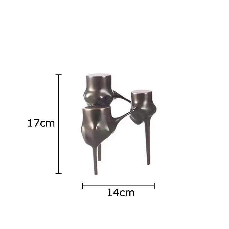 Afralia™ Tree Root Candle Holders: Modern, Romantic Desk Decoration & Wax Melt Burner