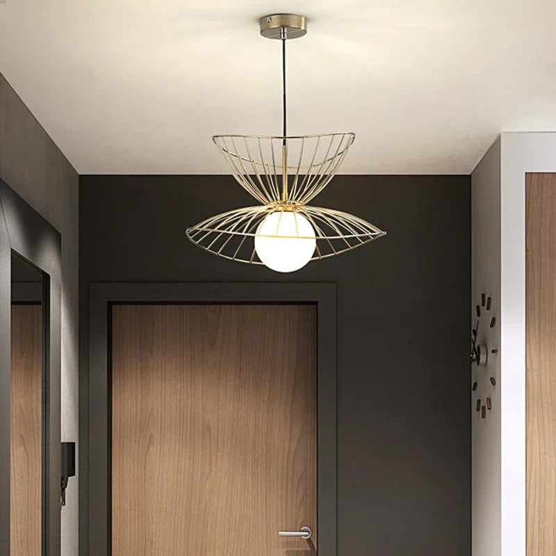 Afralia™ Modern Industrial Pendant Lights for Bedroom, Kitchen, and Dining Room