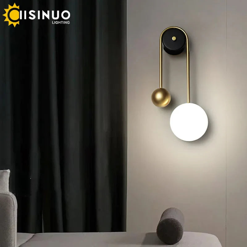 Afralia™ LED Wall Sconce for Stylish Home Decor