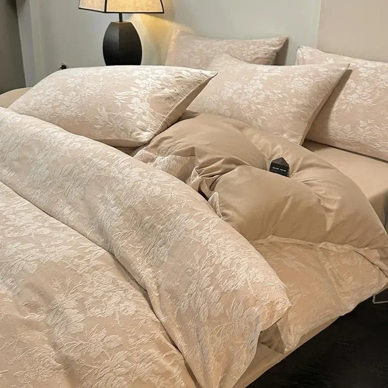 Afralia™ Cotton Three-Layer 3Pcs Bedding Set - Soft, Breathable, and Comfortable