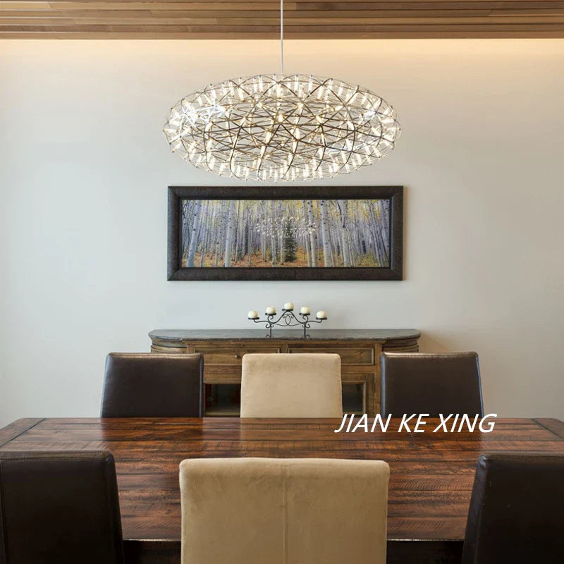 Afralia™ Spark Ball Pendant Chandelier Raimond-zafu LED Indoor Lighting