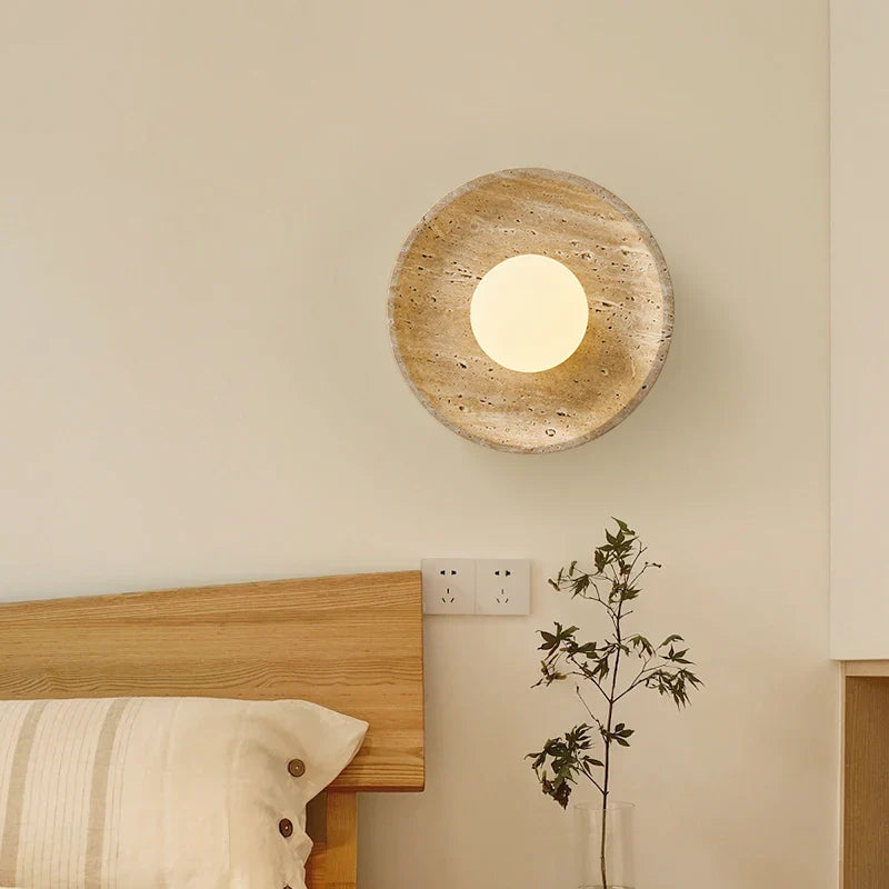 Afralia™ Nordic LED Wall Lamps for Bedroom Decoration - Minimalist Design - Pull Chain Switch