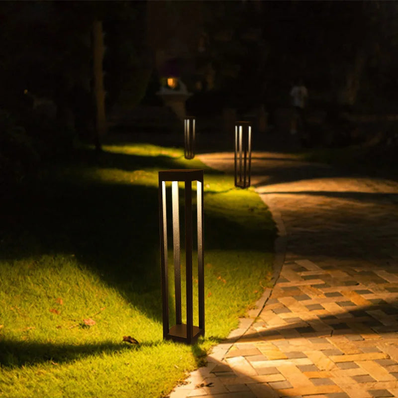 Afralia™ LED Outdoor Lawn Light | Waterproof Garden Bollard Lamp | Landscape Lighting