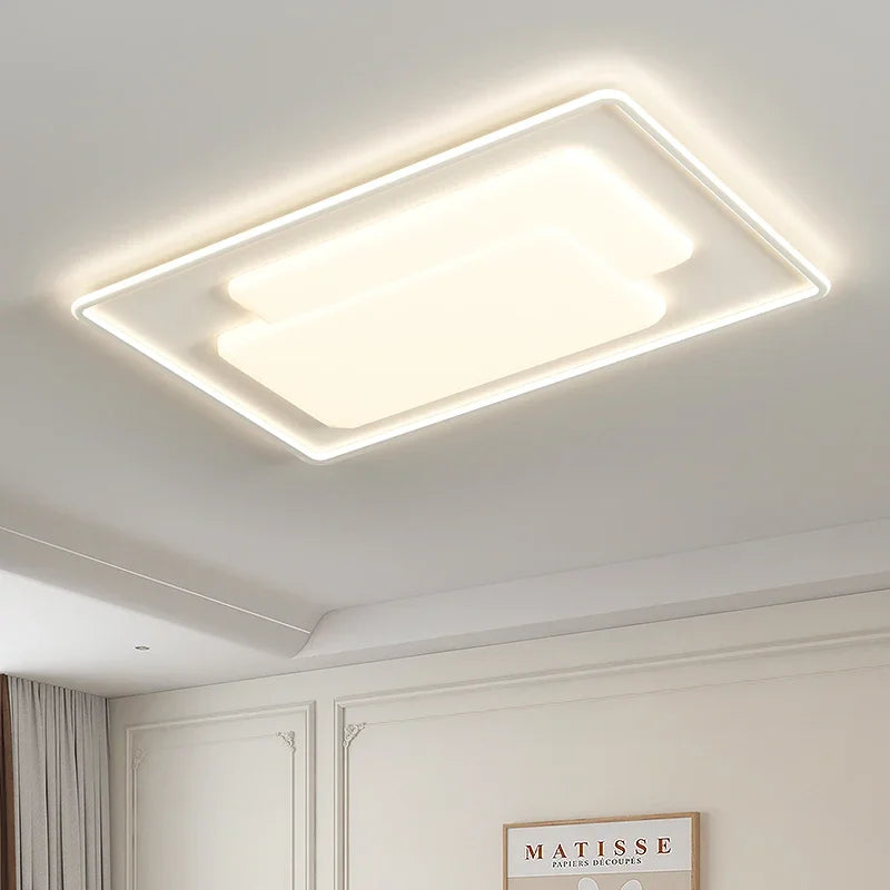 Afralia™ Nordic Minimalism Smart LED Ceiling Light for Modern Home Decor